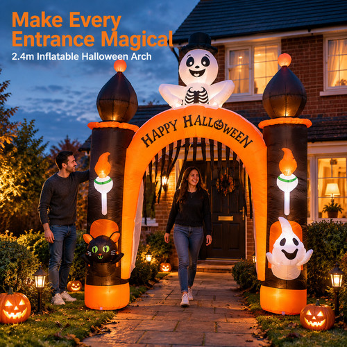 Halloween inflatable arch - halloween,