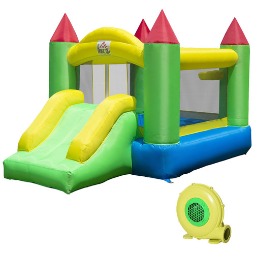 Bouncy castle with - bouncy, slide