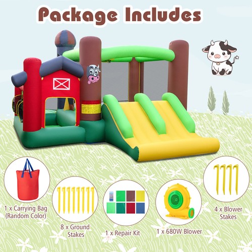 Castle slide bouncer - bouncer, 680w