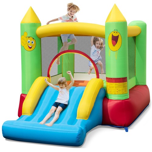 Inflatable bouncy castle with - inflatable,
