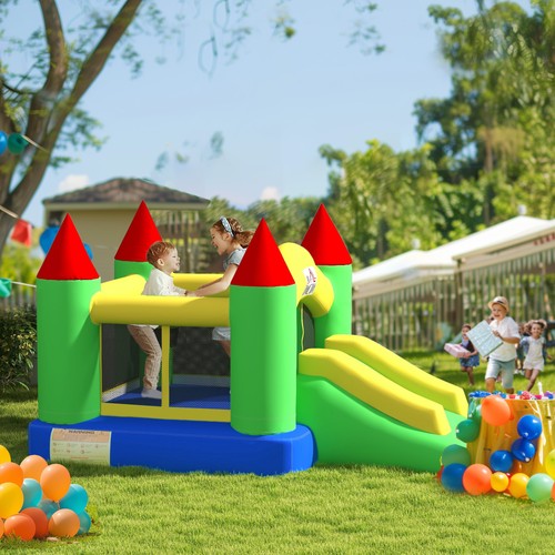 Bouncy castle with slide - with,