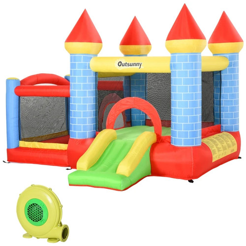 Kids bounce castle inflatable - castle,