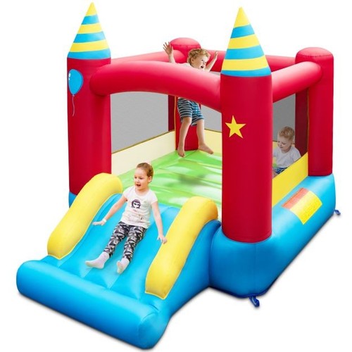 Costway inflatable bounce - costway,