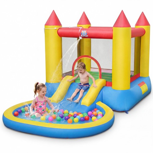 Inflatable bounce house kids - house,