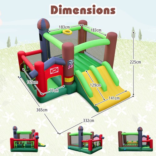 Inflatable bounce house - inflatable, kids